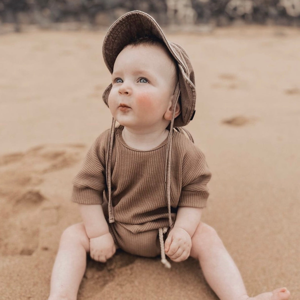 Vintage Brown -  Baby Hat
